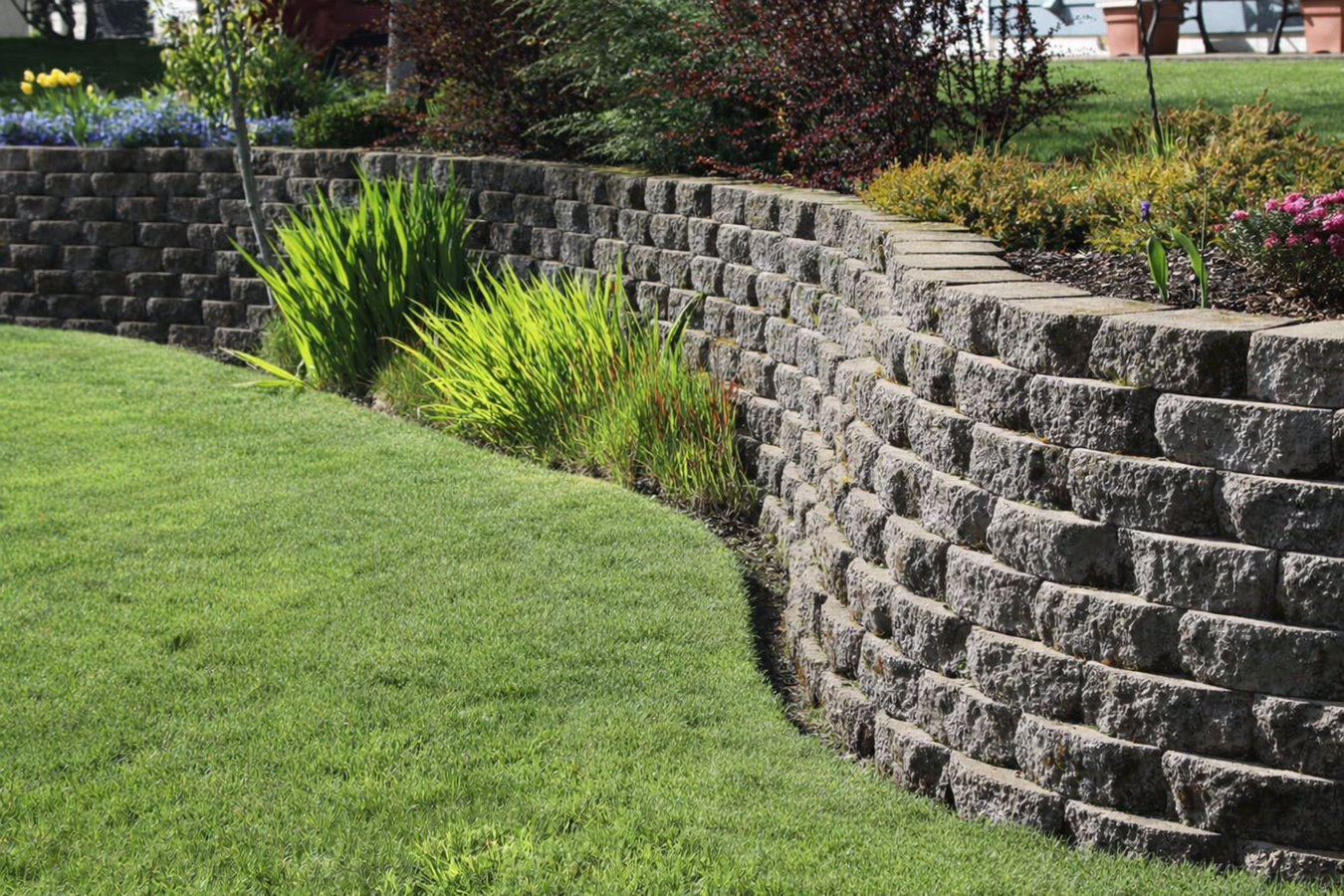 Retaining wall construction in Spokane, WA